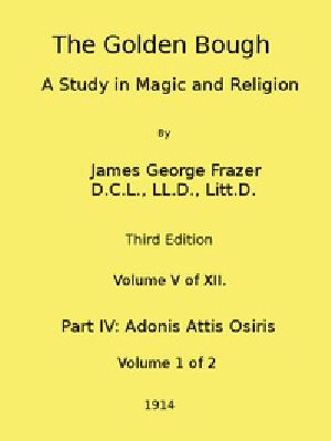 [Gutenberg 43605] • The Golden Bough: A Study in Magic and Religion (Third Edition, Vol. 05 of 12)